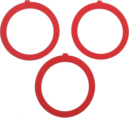 Compatible Kohler Flush Valve Seal - 3 Pack Toilet Ring Seal GP1059291 - Flushing Gasket by Essential Values