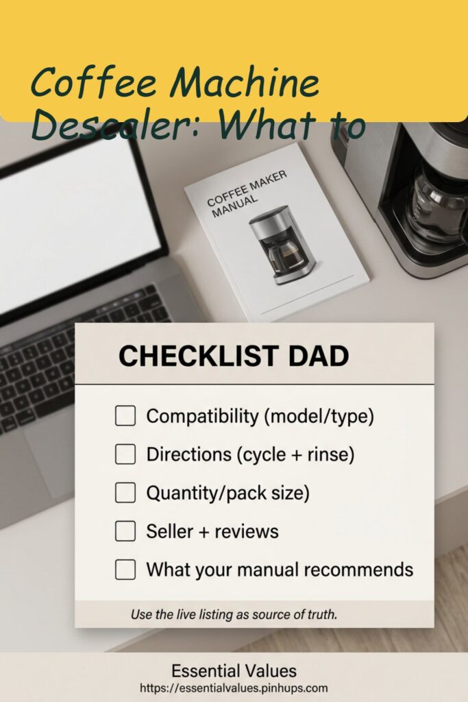 Espresso Machine Cleaning Tablets: Buyer Checklist for Home Machines